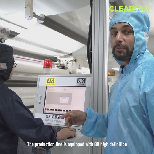 6.5K views | ClearPro’s production lines are equipped with the latest automation technology. Our skilled quality control team inspects every step to ensure only the highest quality products pass through. It‘s our job to make you satisfied! 六‍ Contact us at inquiry@clearpro.com to experience the ClearPro quality! #ClearPro #PaintProtectionFilm #PPF #CarDealership #UVProtection #windowtint #wrapping #autodetailing #cardetailing #tint #TPUfilms #wrapinstaller | ClearPro | Facebook