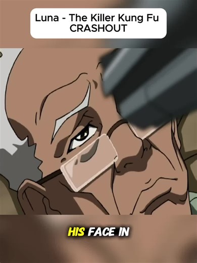 Luna_ The Killer Kung Fu CRASHOUT #Boondocks #KungFu #RobertFreeman #AnimeEdit #fyp PART 03