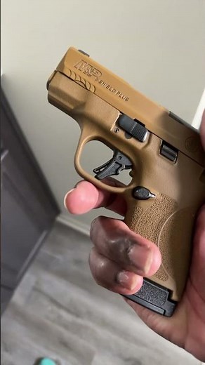 M&p shield Plus with optic cut and night sights