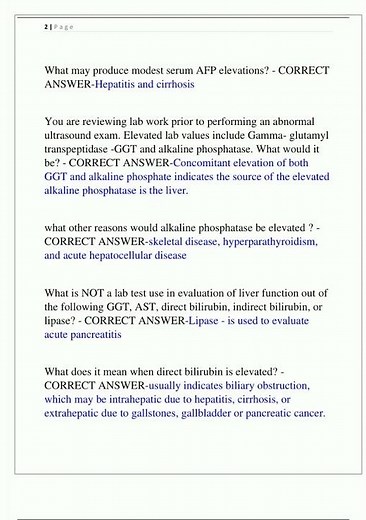 Ardms Abdomen Actual Exam Practice Exam And Study Guide Newest 2024 Complete 400 Questions