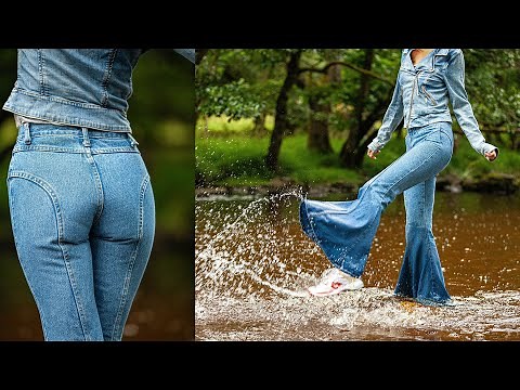 Made In The Shade Flare 70s Elephant Bell Bottom Jeans