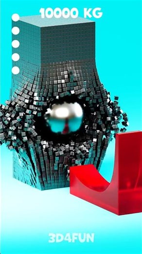 FASTEST Jump vs 8,000 Cubes! 🏗️💥 Pure Satisfaction! #shorts