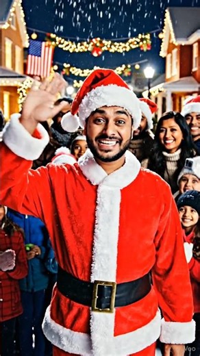 indian santa in america 🇮🇳🎅 | desi santa gifting americans 😱❤ 2027