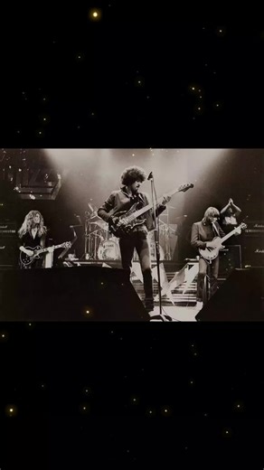 Thin Lizzy at the Manchester Apollo, 1983 #ThinLizzy #PhilLynott #80s #Apollo #Guitar