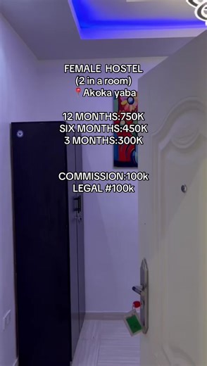 Affordable Female Hostel Accommodation in Akoka Yaba