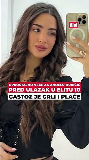 OPROŠTAJNO VEČE ZA ANĐELU ĐURIČIĆ PRED ULAZAK U ELITU 10 Gastoz je grli i plače