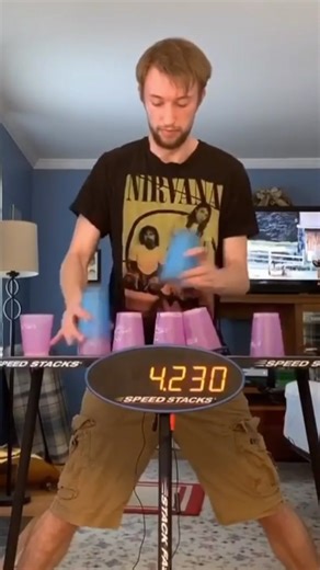 Fast Hands Clapping | Cup Stacking Record in New York