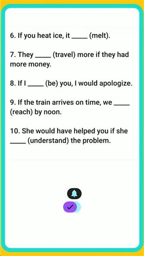 RBSE Class 12 English – Conditional Sentences (10 Questions + Answers #viral