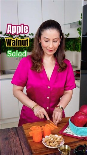 Lose Weight Deliciously With This Crunchy Apple Walnut Salad
