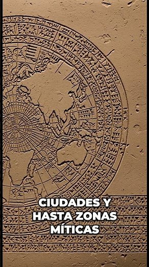 🌍 ¡El primer mapa del mundo... hecho hace 2.600 años! 😱 #MapaBabilonico #HistoriaAntigua #Misterio