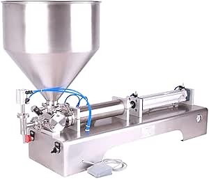 HNZXIB 10-300ml Automatic Quantitative Paste Pneumatic Liquid Filling Machine Bottle Filler Machine