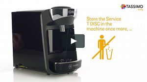 TASSIMO SUNY - Using your coffee machine for the first time