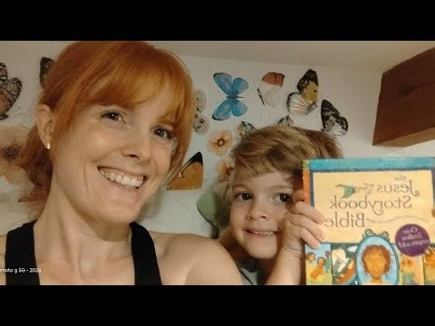 The Jesus Storybook Bible: The Beginning a Perfect Home. Read aloud story with Melissa and Aden