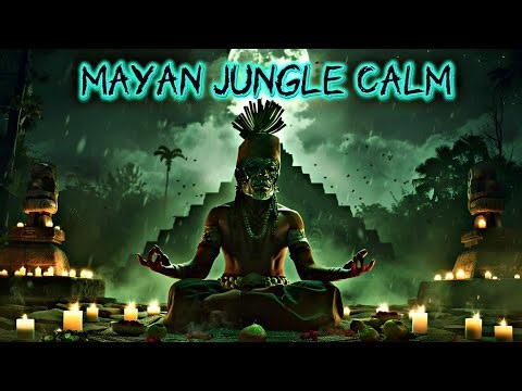 Mystical Forest of the Maya 🌳 | Deep Ambient Soundscape for Meditation & Sleep
