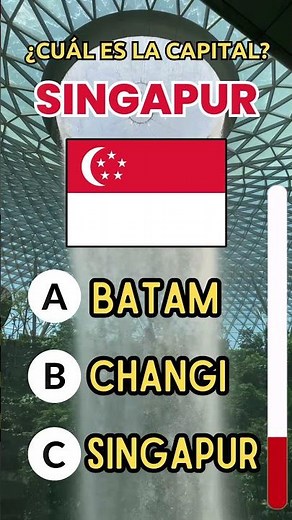 ¿Cuál es la capital de Singapur? 🇸🇬