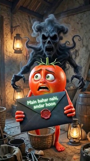 Tomato ki Akhri Raat | AI Sabzi Story | Suspense Village Animation