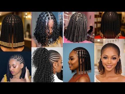 LUXURY BEST Short Braids Hairstyles Every Women Must Try / Short Cornrows Braids Style |Hairstyles
