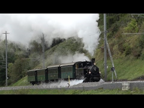 Zug um Zug 2025_4 / Rhätische Bahn Historic - Dampffahrt Engadin Albula