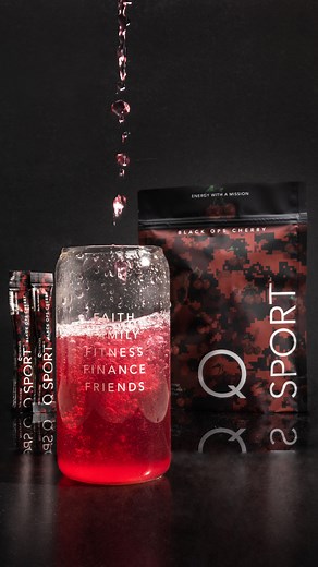 The eagle has landed 🦅 #qsport #blackcherry | Q SCIENCES