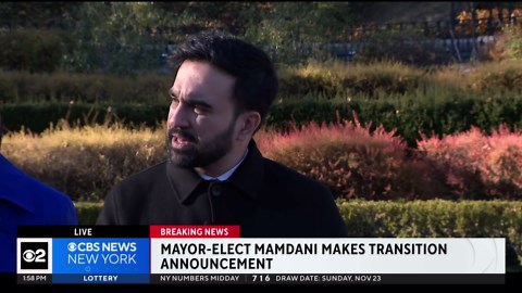 NYC Mayor-elect Zohran Mamdani announces transition committees - full press conference
