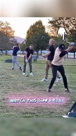 You Have To See This Golf Prank! #golf #shorts