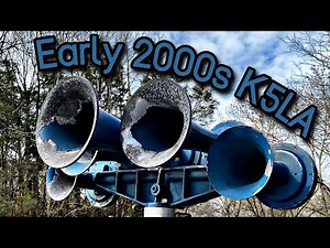 CSX Nathan Airchime K5LA early 2000s non raised letter train horn.