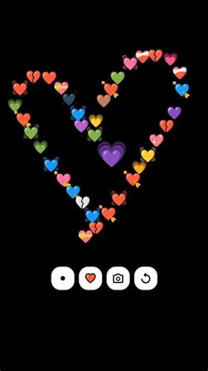 If you get purple 💜 there is Demon behind you 😰 I