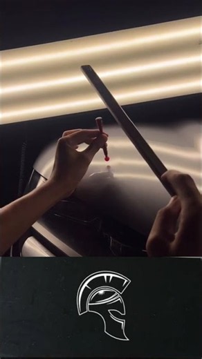 PDR Training | Watch & Learn How to Repair This Dent #paintlessdentrepair #automobile #pdr