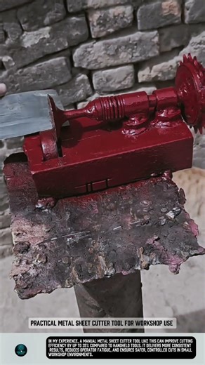 Practical Metal Sheet Cutter tool for workshop use #tools