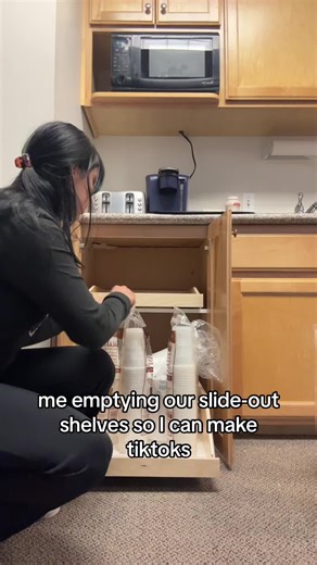 Our slide-out shelves can store so much, I would know! #fyp #foryoupage #fypシ #custom #tiktok #viral #trending