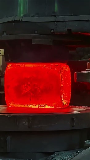 Extreme Heavy Forging! Watch a Massive Steel Block Get Forged From Start to Finish 🔥🔨