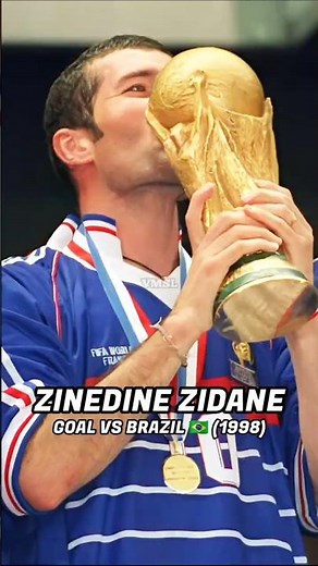 ZINEDINE ZIDANE 🇫🇷 – GOAL VS BRAZIL 🇧🇷 (1998)