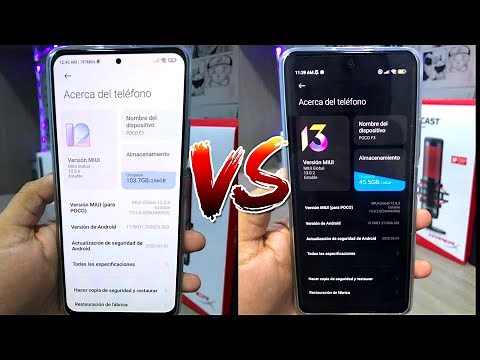 Poco F3 MIUI 12 VS MIUI 13 | benchmarks