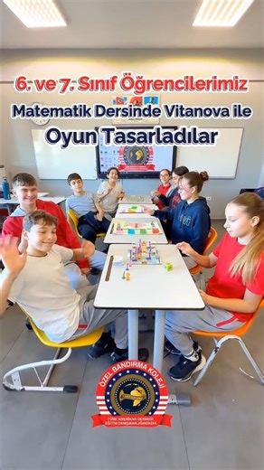 Bandırma Amerikan Kültür Koleji Öz.Eğ.Hiz. on Instagram: "🧠 Oyna, Düşün, Öğren! 🎲 Matematik dersinde Vitanova ile 6. ve 7. sınıf öğrencilerimizle oyun tasarladık. Öğrencilerimiz eğlenirken düşündü, keşfetti ve matematiği keyifle deneyimledi. Ders boyunca ortaya çıkan merak ve yaratıcılık, öğrenmeyi daha da keyifli hale getirdi ✨➗ 🧠 Play, Think, Learn! 🎲 In our math class, our 6th and 7th grade students designed games with Vitanova. Our pupils thought, discovered and enjoyed experiencing math