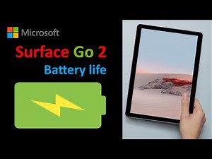 Surface Go 2 - Battery Life Test - testing with brightness/volume/power @ lowest - 50%- 100%