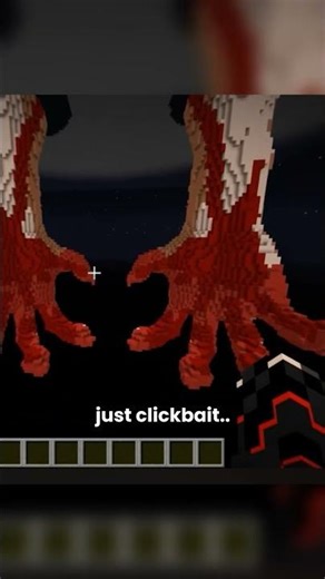 Scary Face in Minecraft