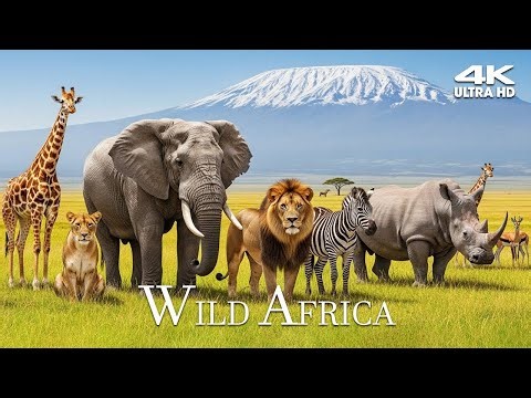 Unexplored Wild Africa 4K – Stunning Untamed Nature and Soothing Natural Sounds