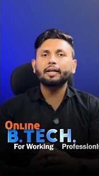 Online B.Tech (AICTE Update 2026) | Btech For Working Professionals | Btech Admission 2026 | Btech