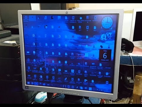 HP HSTND-2B02. MONITOR. repair Bad display color on the monitor