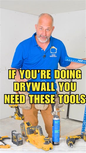 If you’re doing drywall, you NEED these tools! | Home RenoVision DIY