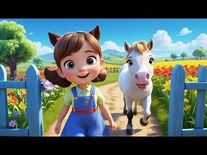 Ride the Pony Parade – Clip Clop Fun with Lulu! | Pony Song for Kids | Galloping Adventure Rhyme