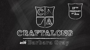 Craftalong is your monthly crafting workshop where you can tune in and be inspired to create. Our presenters and guests will make an amazing array of projects throughout the year, and you’ll have the opportunity to buy a kit to Craftalong with them. This month we'll be crafting along with Barbara Gray! If you pre-order your kit before 6th February, you will receive £5 off any purchase over £20 or more of any additional products featured in our Craftalong brand shop that month. Once you’ve receiv