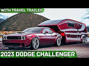 2023 Dodge Challenger With Travel Trailer - Luxury Motorhome (Rendering)