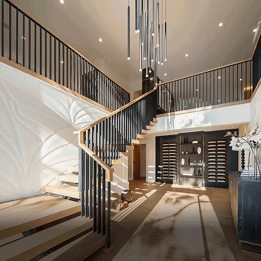 MR Walls by Mario Romano uses Corian® Solid Surface to create striking design elements that deliver long-lasting performance, design freedom, and luxurious aesthetics. This custom backlit wall recently featured in Dwell is a great example. Designed for a home in Westwood, Los Angeles, its bold color and subtle textures create a welcoming entryway that feels like an extension of the surrounding landscape. See more of this project made possible by Corian® Design: http://spr.ly/6182iZM7M #InteriorD