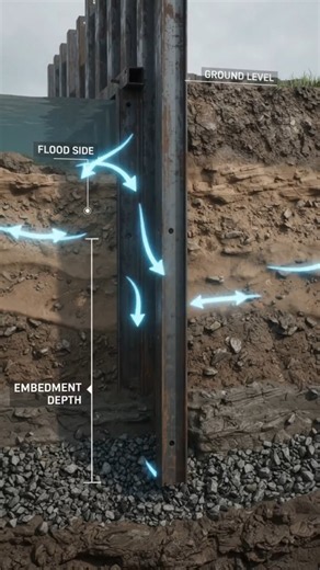 How Deep Do Sheet Piles Go to Stop Flooding? (Sheet Pile Wall Explained)