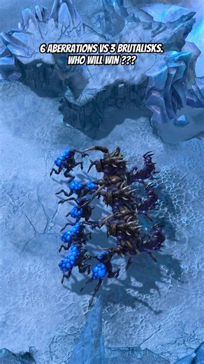 6 Aberrations vs 3 Brutalisks | SC2.BattleRumBle #sc2 #rts #starcraft2 #스타크래프트2