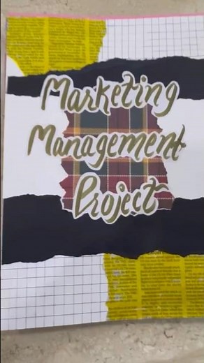 Class 12 Business Studies Project on Marketing Management