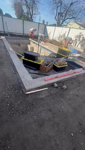 The First Step of Every Pool Build — How We Mark the Ground in San Jose