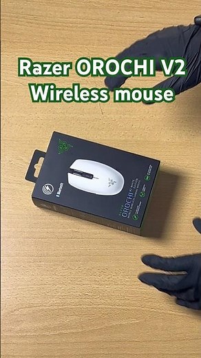 Razer OROCHI V2 White wireless #unboxing #Razer #gamingmouse