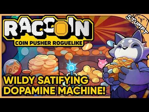 A COIN PUSHER ROGUELIKE?! - Raccoin (Demo Gameplay)